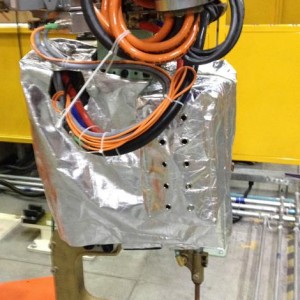 机器人焊钳防护罩